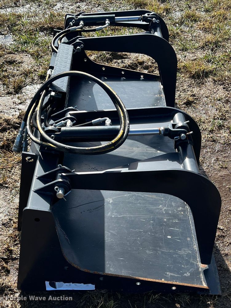 image for item KF9743 JCT  72"W skid steer grapple bucket
