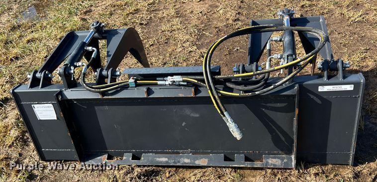 image for item KF9743 JCT  72"W skid steer grapple bucket