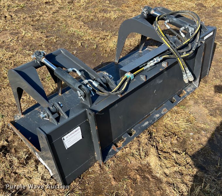 image for item KF9743 JCT  72"W skid steer grapple bucket