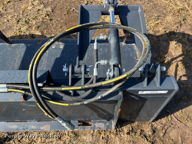 image for item KF9743 JCT  72"W skid steer grapple bucket