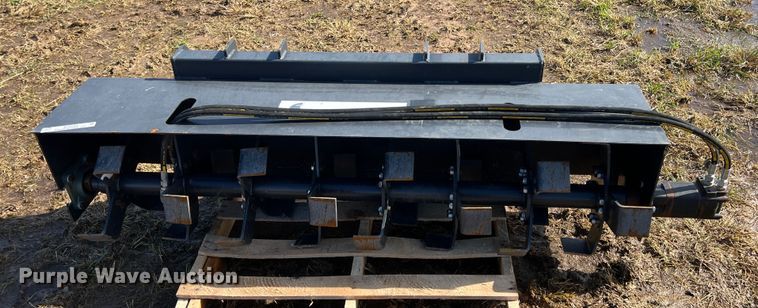 image for item KF9744 72"W skid steer tiller
