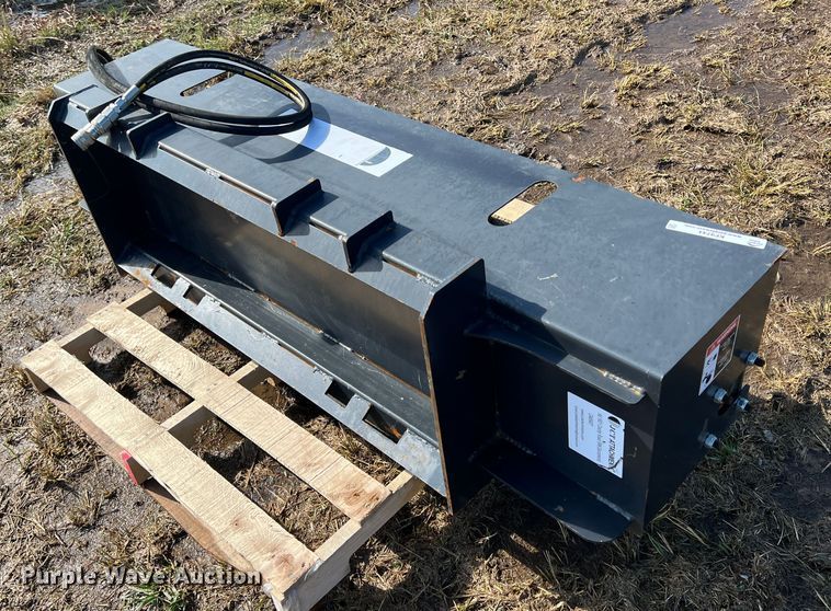 image for item KF9744 72"W skid steer tiller