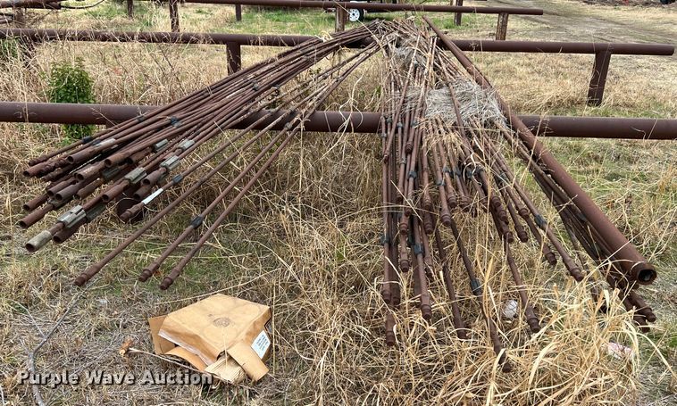 image for item KF9789 Approximately 205 sucker rods