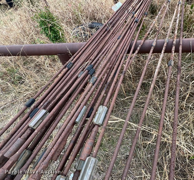 image for item KF9789 Approximately 205 sucker rods