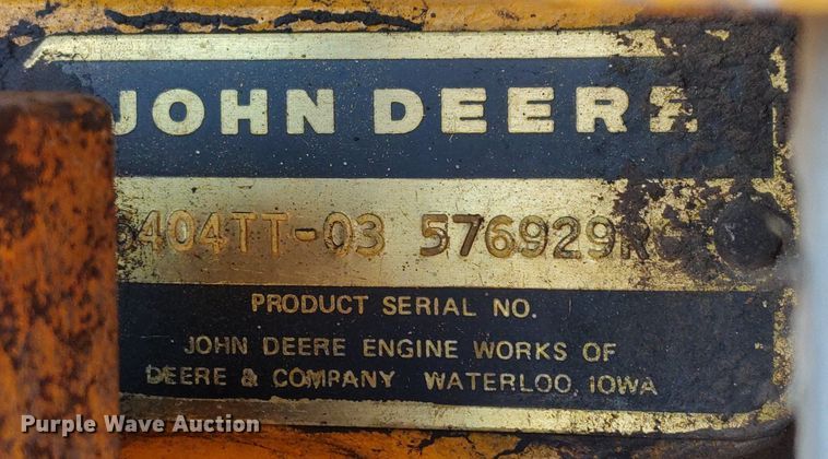 image for item KI9954 1979 John Deere 690B  excavator
