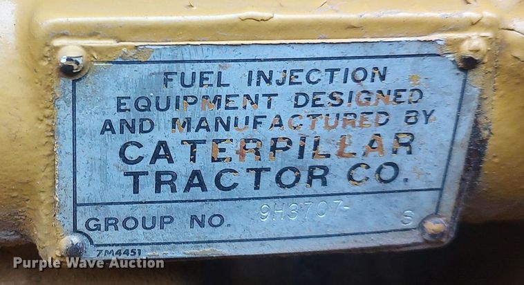 image for item KI9975 1963 Caterpillar 12  rigid frame motor grader