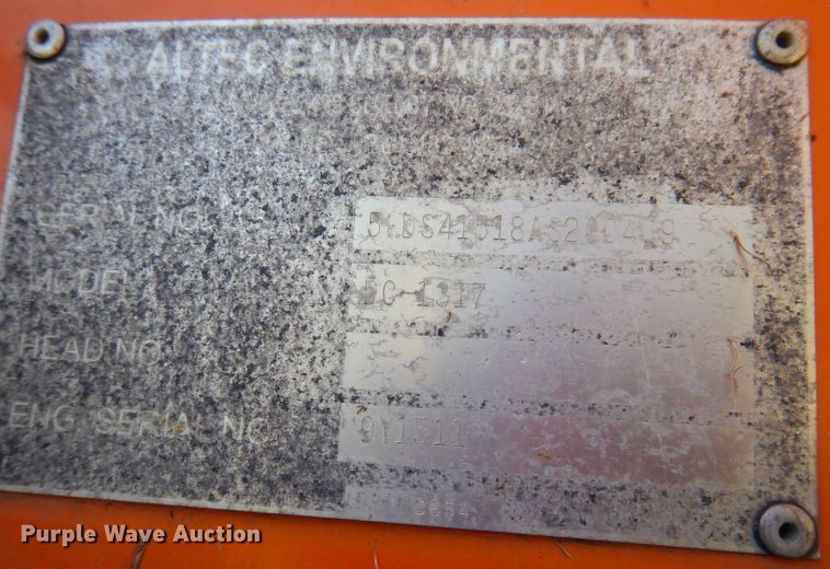 image for item KW9511 2010 Altec DC1317  wood chipper