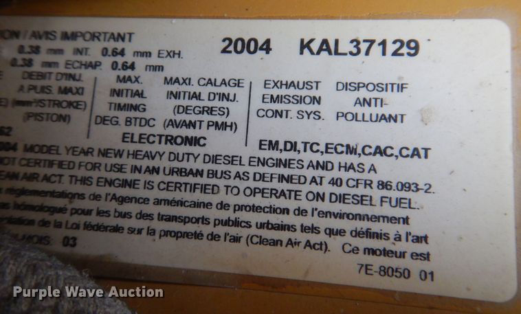 image for item KW9685 2004 Freightliner Business Class M2  flatbed truck