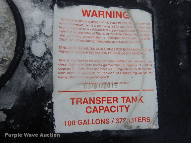 image for item KW9686 (2) auxiliary fuel tanks