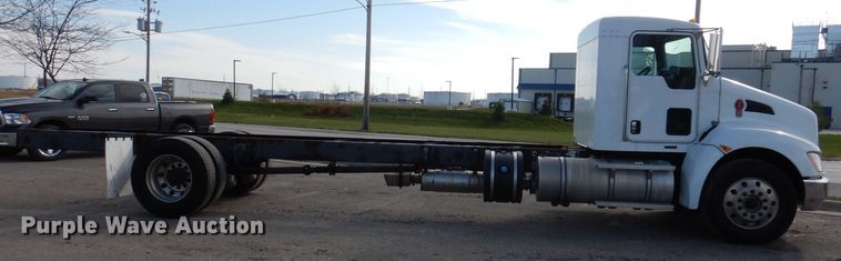 image for item KW9767 2014 Kenworth T370  truck cab and chassis