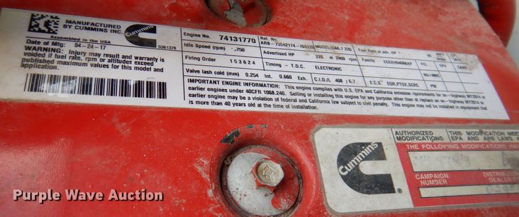 image for item KW9767 2014 Kenworth T370  truck cab and chassis