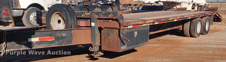 image for item LK9343 1999 Pero  equipment trailer