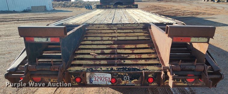 image for item LK9343 1999 Pero  equipment trailer