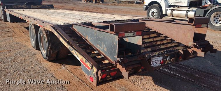 image for item LK9343 1999 Pero  equipment trailer