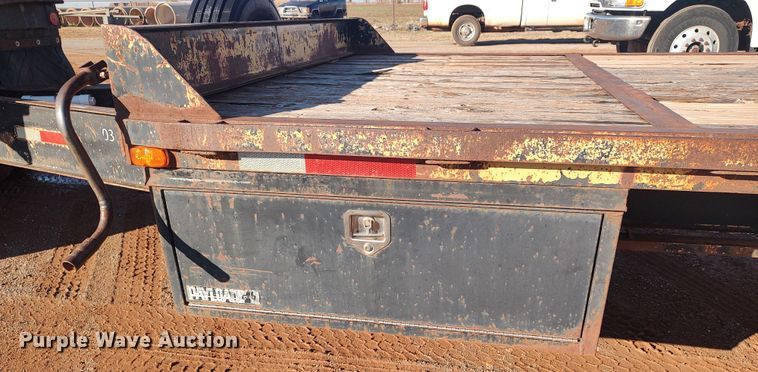 image for item LK9343 1999 Pero  equipment trailer