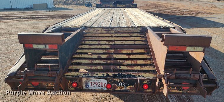 image for item LK9343 1999 Pero  equipment trailer