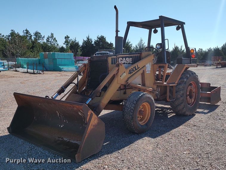 image for item LK9348 Case 480LL  landscape tractor