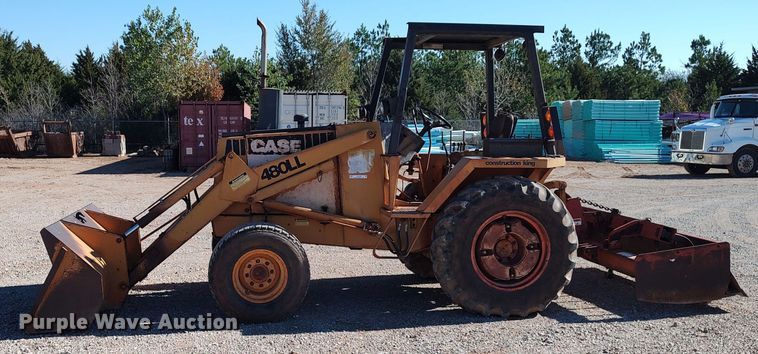 image for item LK9348 Case 480LL  landscape tractor