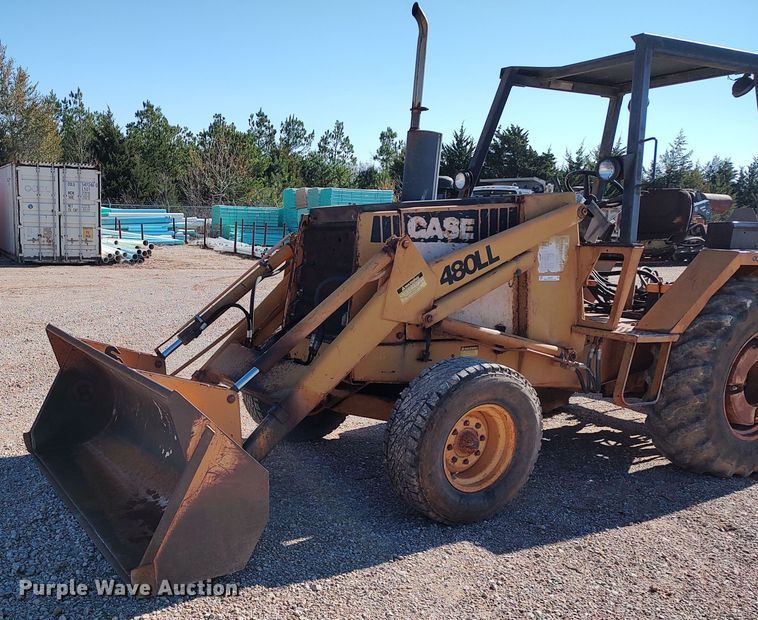 image for item LK9348 Case 480LL  landscape tractor