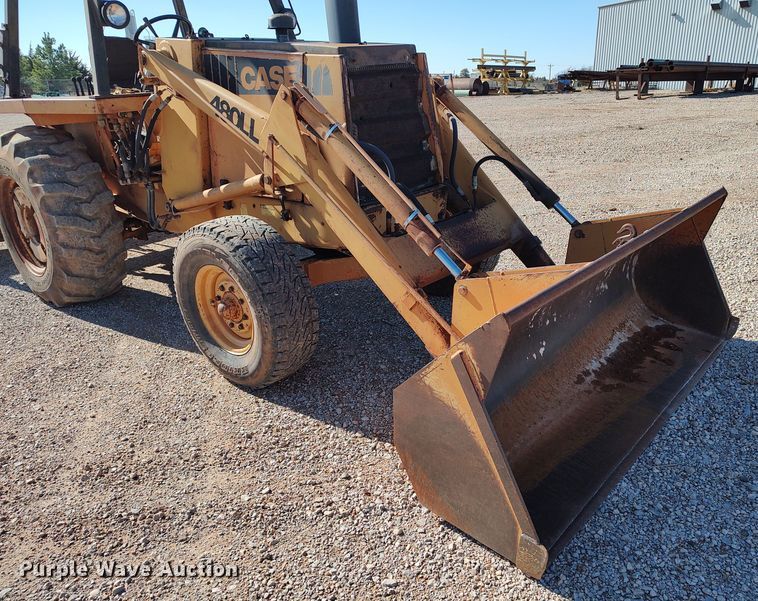 image for item LK9348 Case 480LL  landscape tractor