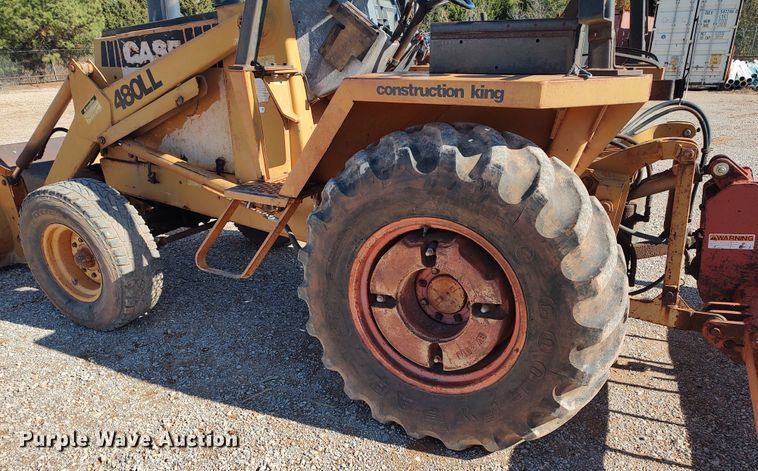 image for item LK9348 Case 480LL  landscape tractor