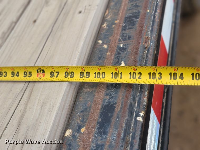 image for item LL9691 2006 International 4300  flatbed truck with crash attenuator