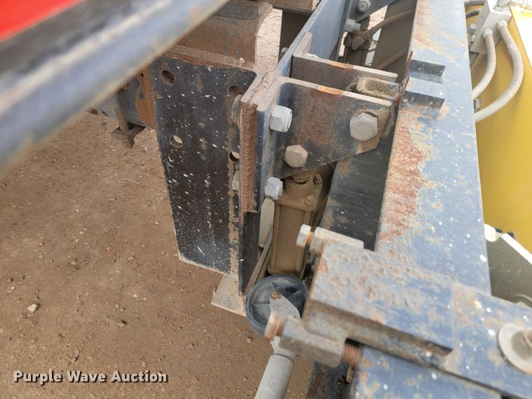 image for item LL9691 2006 International 4300  flatbed truck with crash attenuator