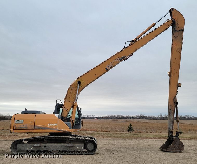 image for item LL9710 2009 Case CX240B  long reach excavator