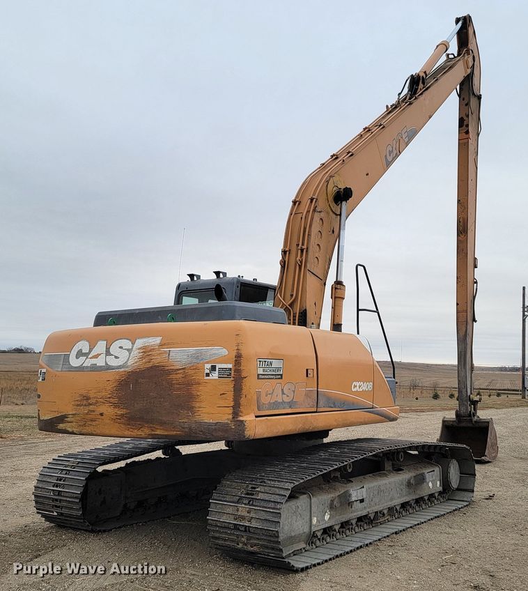image for item LL9710 2009 Case CX240B  long reach excavator