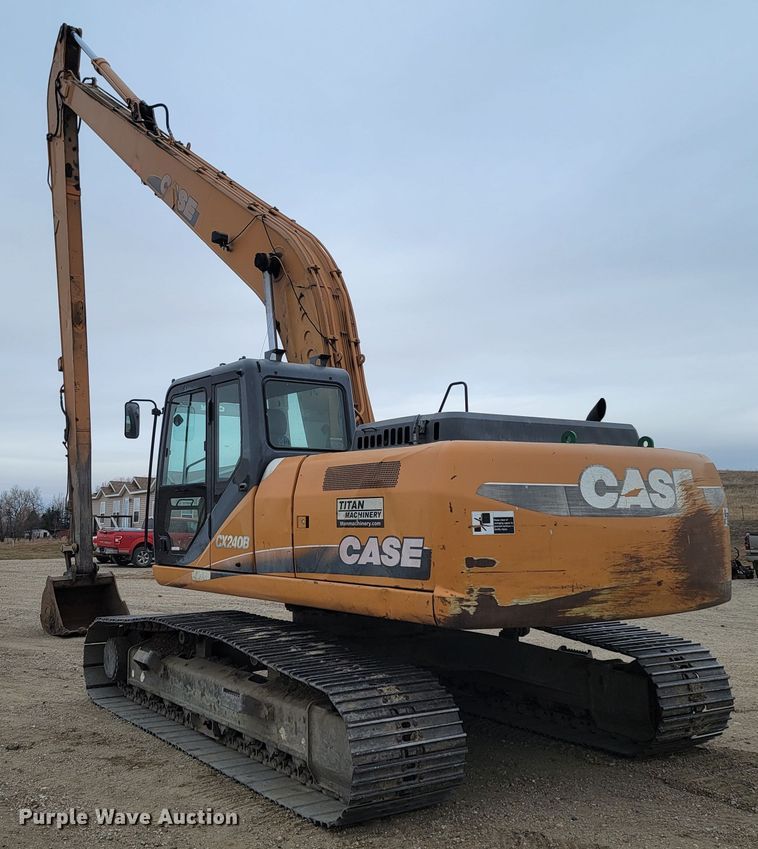 image for item LL9710 2009 Case CX240B  long reach excavator