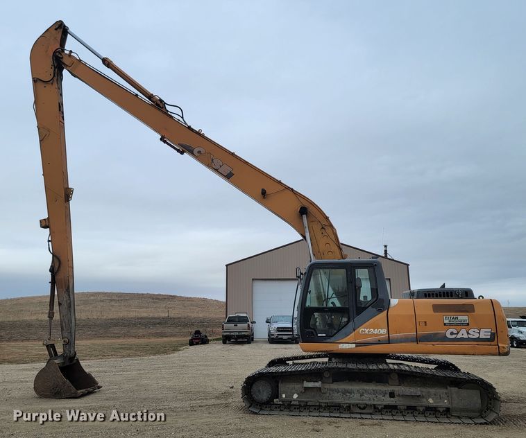 image for item LL9710 2009 Case CX240B  long reach excavator