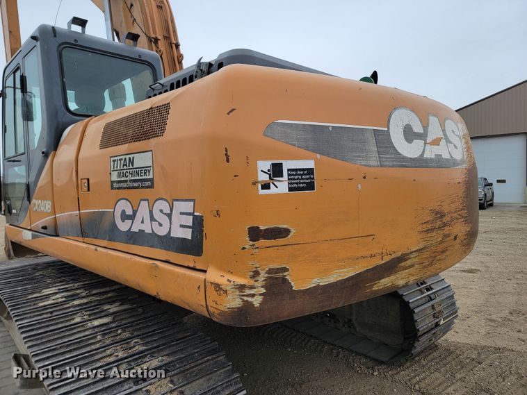 image for item LL9710 2009 Case CX240B  long reach excavator