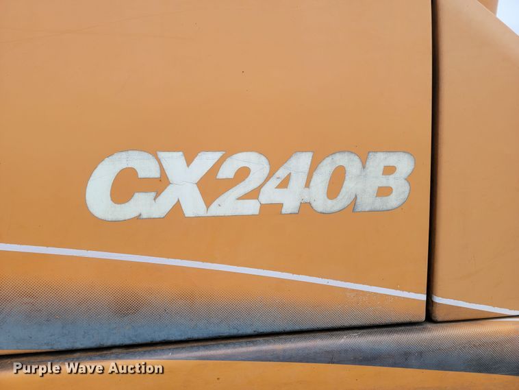 image for item LL9710 2009 Case CX240B  long reach excavator