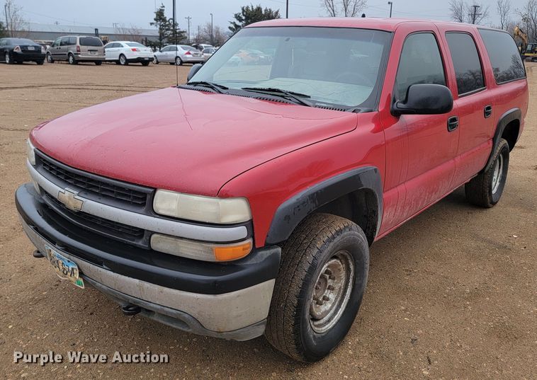 image for item LL9713 2001 Chevrolet Suburban  SUV
