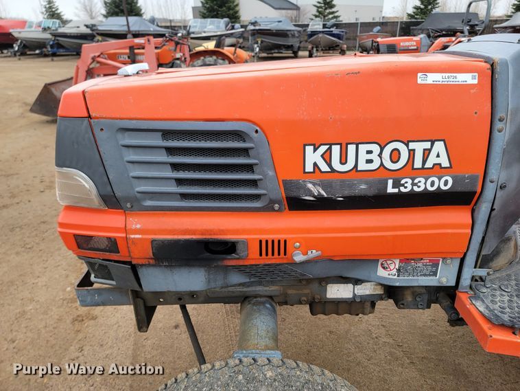 image for item LL9726 Kubota L3300  MFWD tractor
