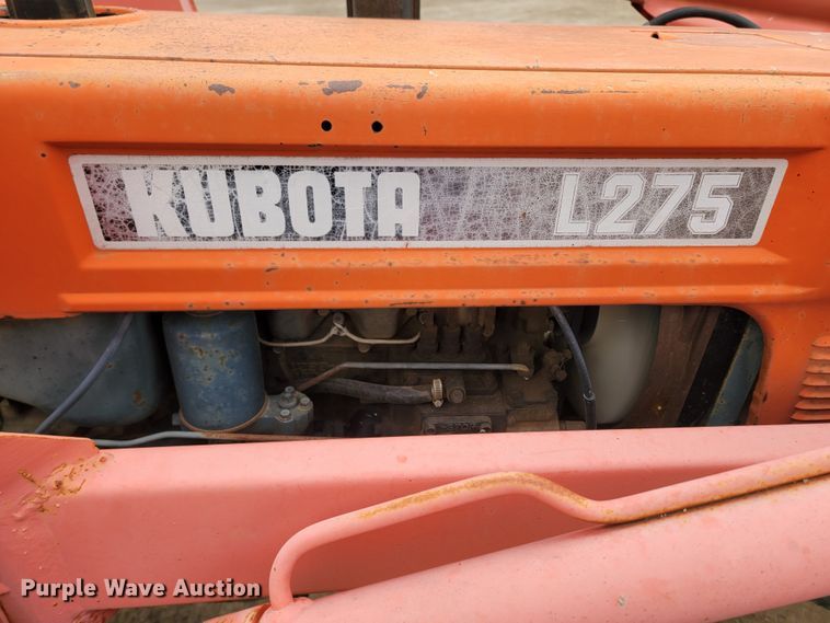 image for item LL9727 Kubota L275  MFWD tractor
