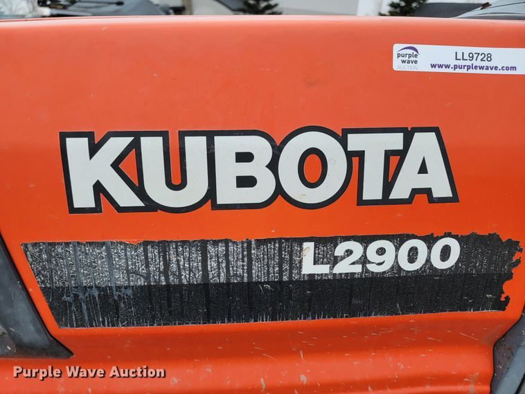 image for item LL9728 Kubota L2900  MFWD tractor