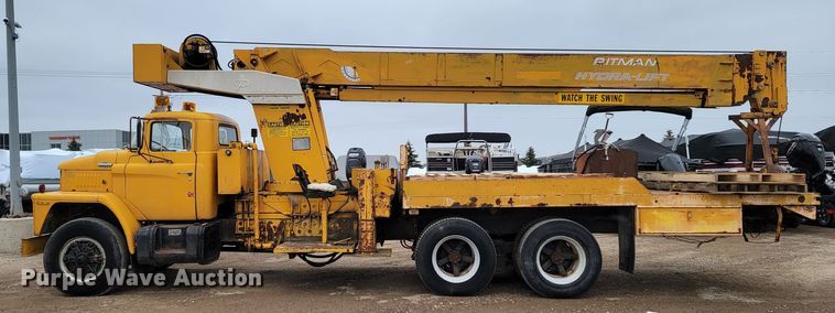 image for item LL9730 1974 Dodge T80  crane truck