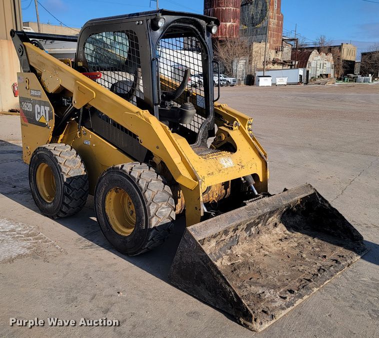 image for item LL9746 2016 Caterpillar 262D  skid steer loader