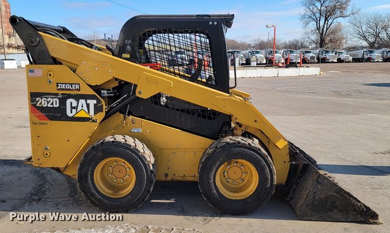 image for item LL9746 2016 Caterpillar 262D  skid steer loader