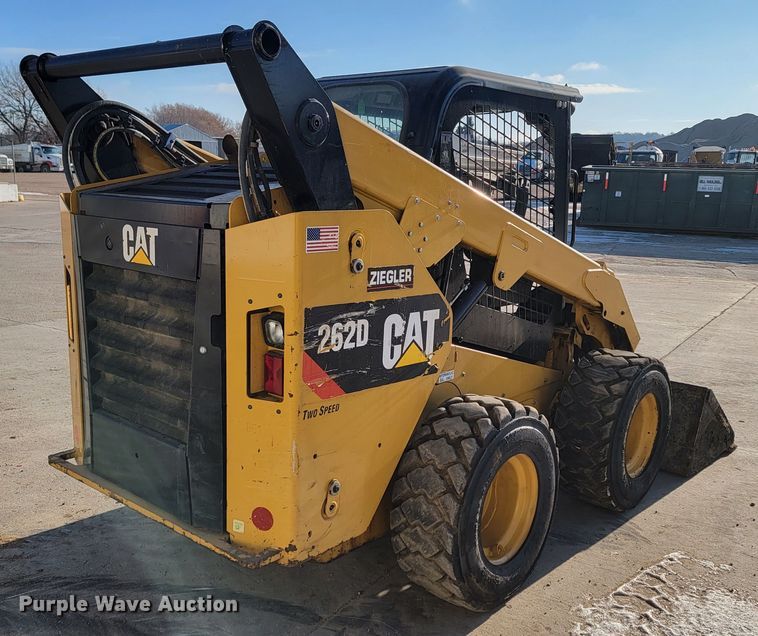 image for item LL9746 2016 Caterpillar 262D  skid steer loader