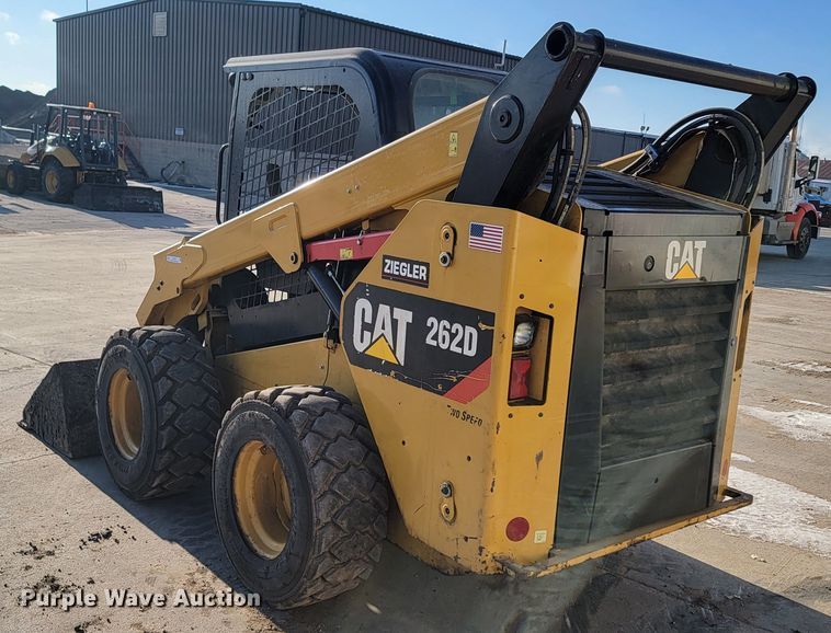 image for item LL9746 2016 Caterpillar 262D  skid steer loader