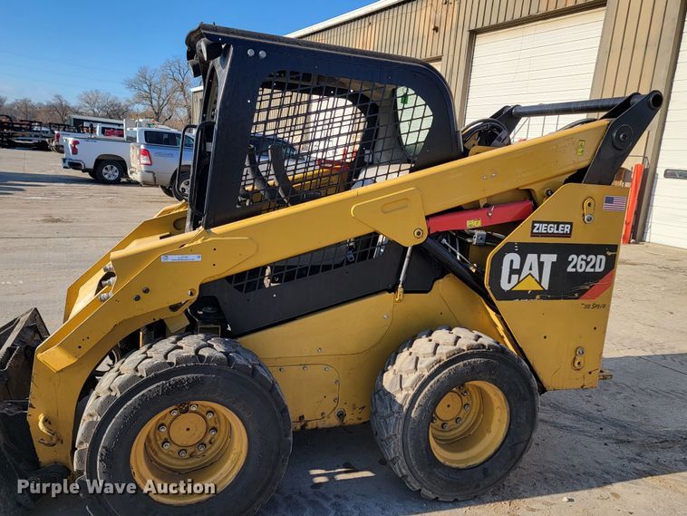 image for item LL9746 2016 Caterpillar 262D  skid steer loader