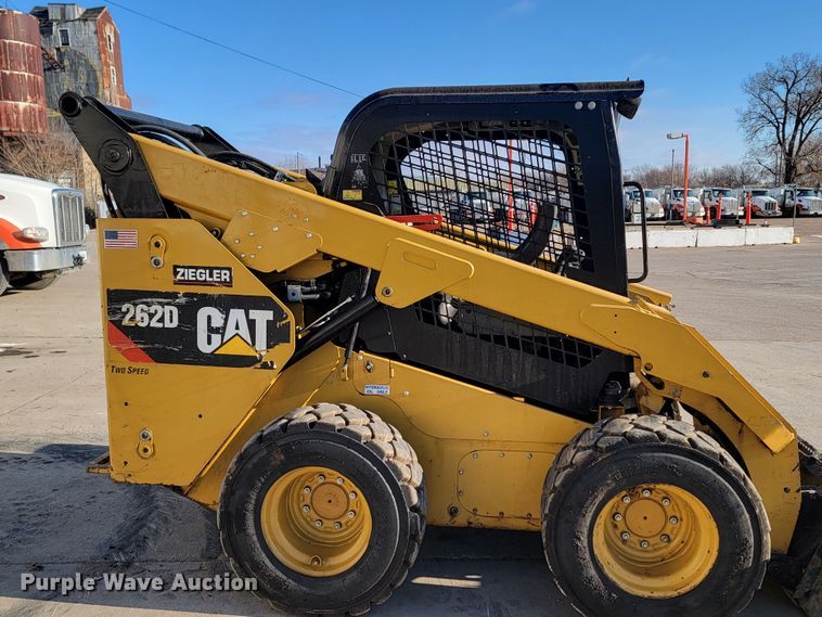 image for item LL9746 2016 Caterpillar 262D  skid steer loader