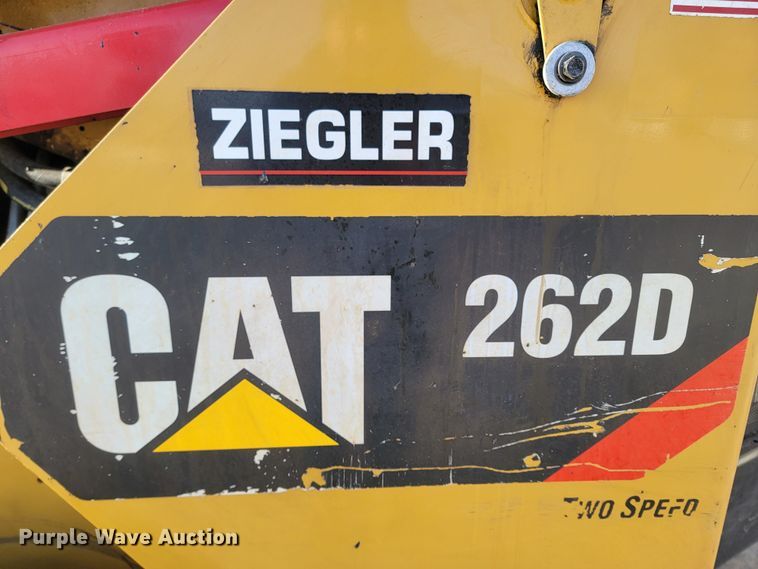 image for item LL9746 2016 Caterpillar 262D  skid steer loader