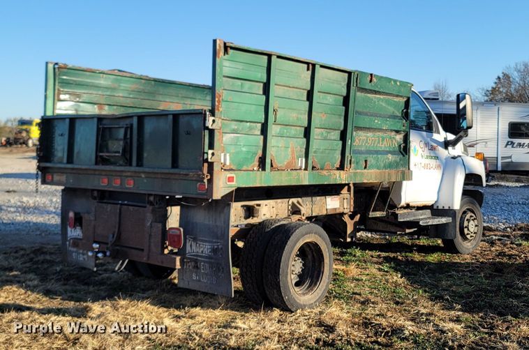 image for item LN9722 2005 Chevrolet C4500  dump truck