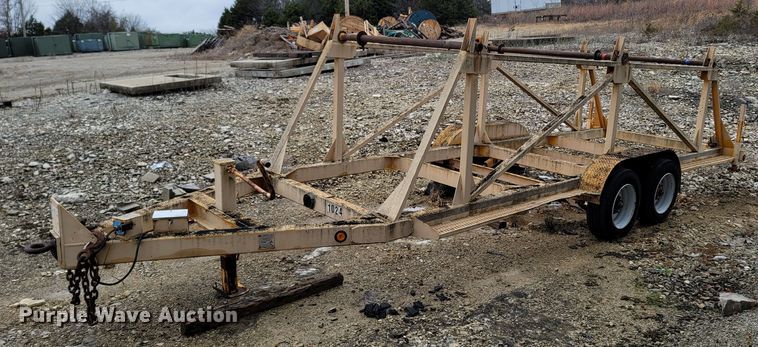 image for item LN9760 1994 Butler Trailers BC-3160  reel trailer