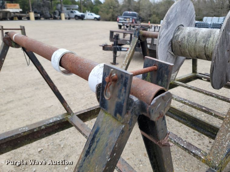 image for item LN9768 1985 Shop built  reel trailer