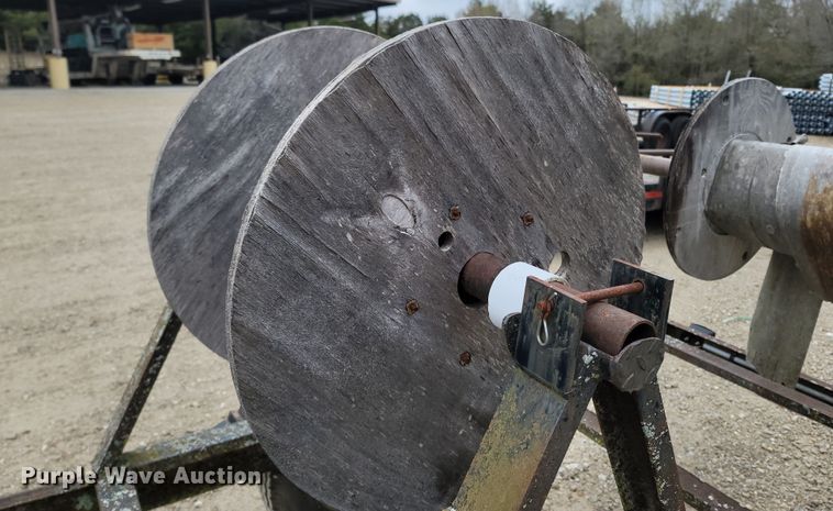 image for item LN9768 1985 Shop built  reel trailer