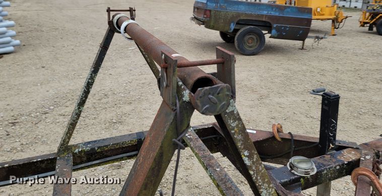 image for item LN9768 1985 Shop built  reel trailer